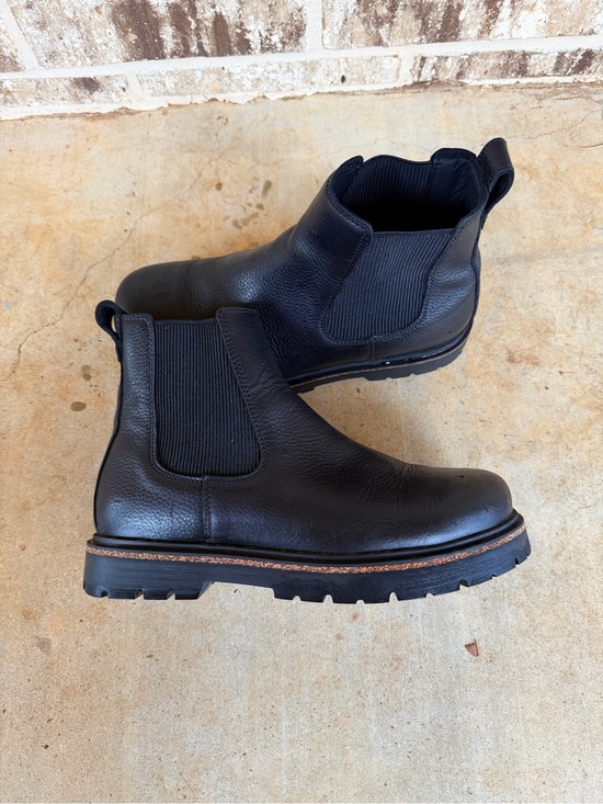 Birkenstock Shoes - Birkenstock 39 100% Leather Black Boits
